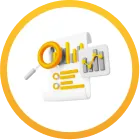 Market Research Road Map Icon