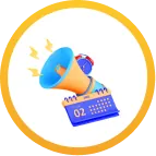 Marketing Campaign Road Map Icon